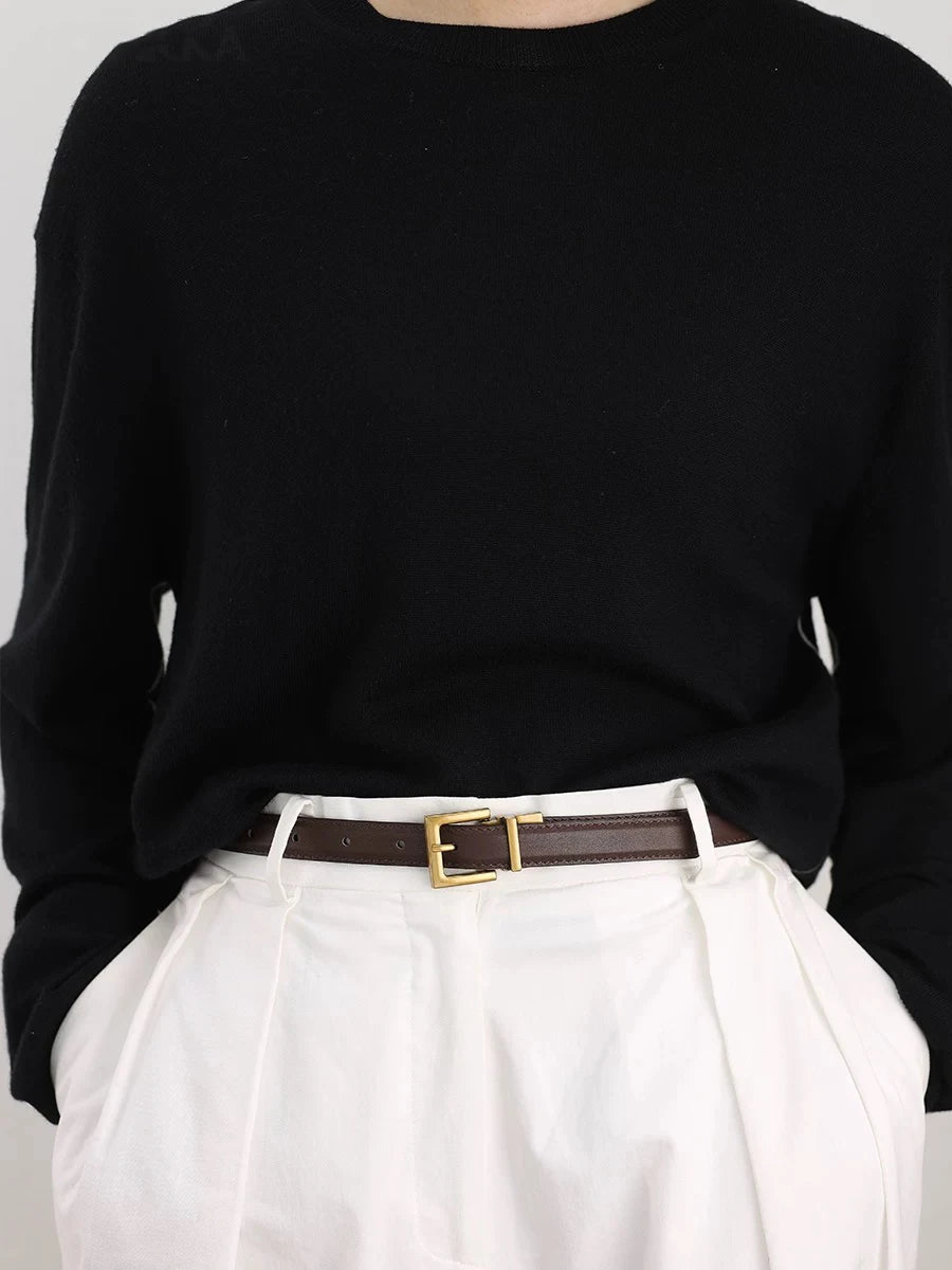 Cinto Feminino em Couro Legítimo - Velvet