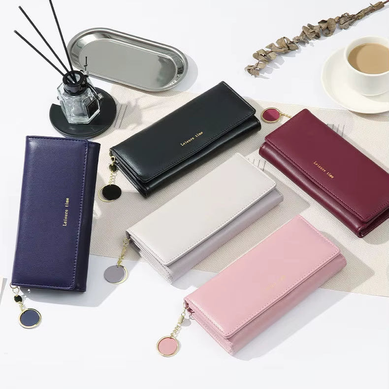 Carteira Feminina em Couro Legítimo - Lorena