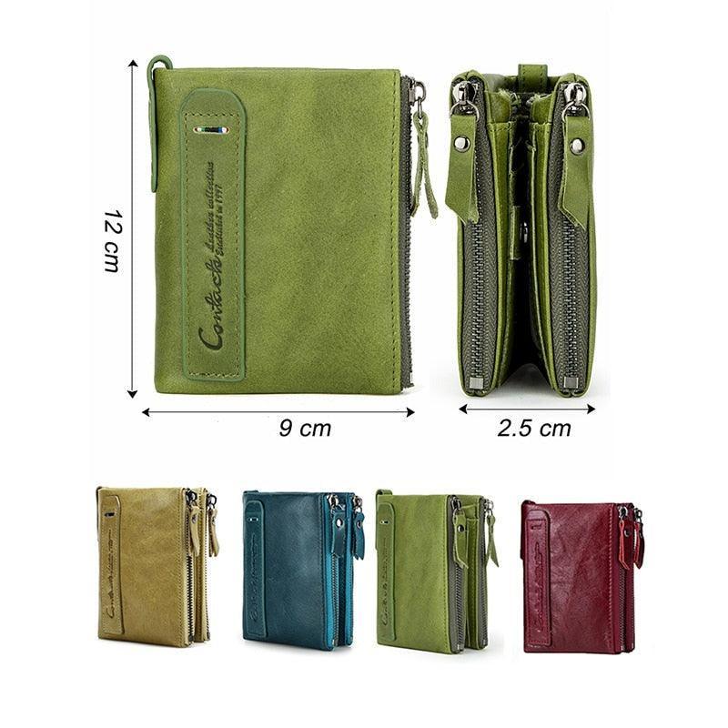 Carteira Feminina em Couro Legítimo Antonella - LuxoCouer