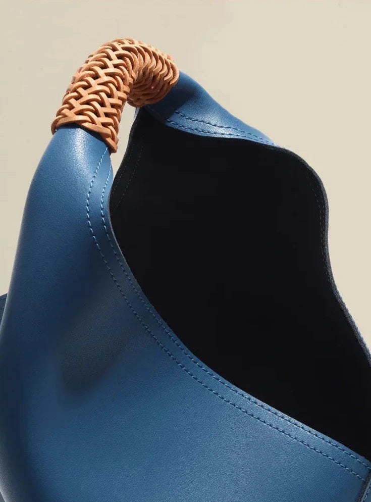 Bolsa Shopping Grande Couro Legítimo Rebeca