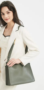 Bolsa Tiracolo Couro Legítimo Naomi