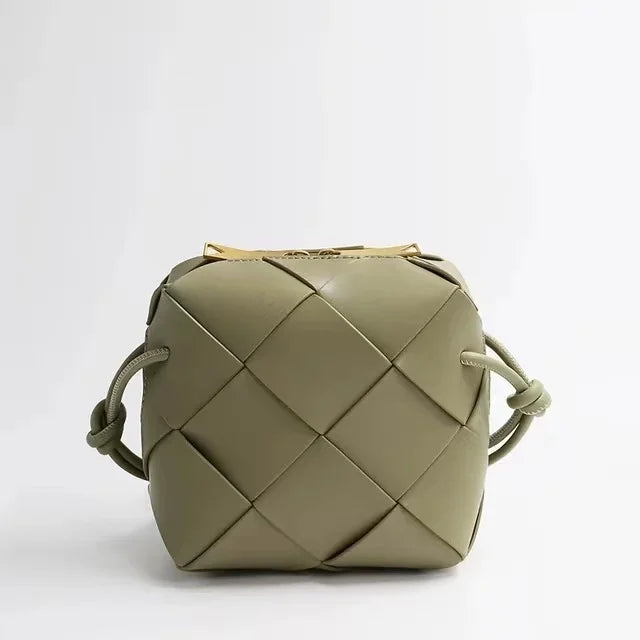 Bolsa Tiracolo Couro Legítimo Samira Mini