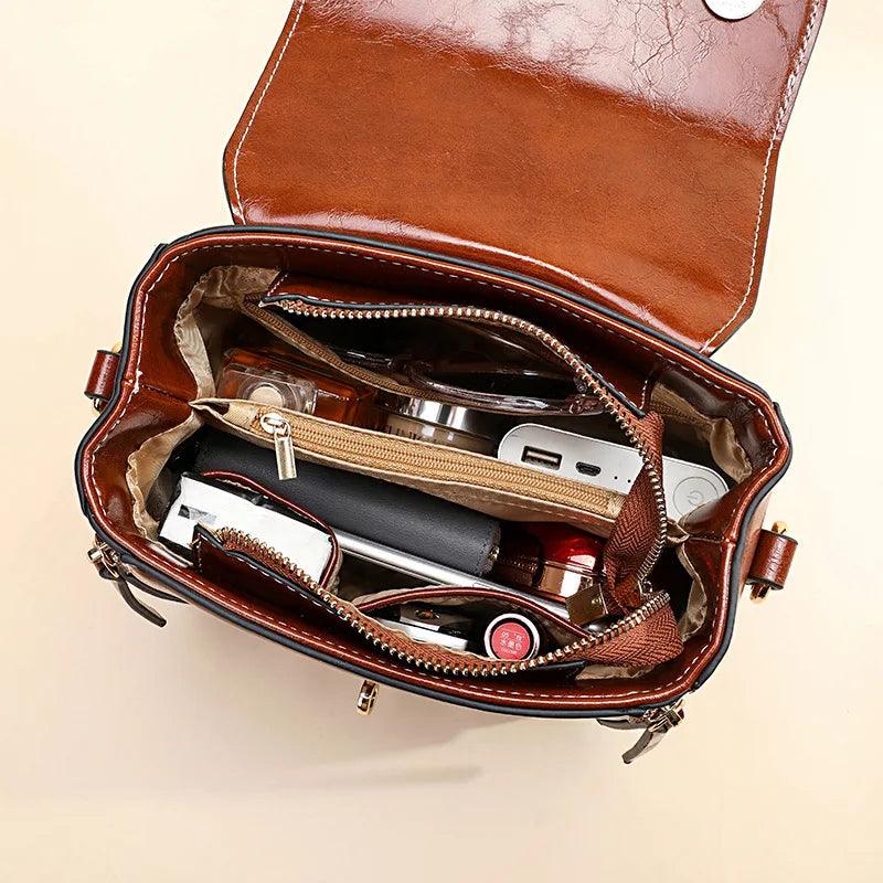 Bolsa em Couro Legítimo - Nina