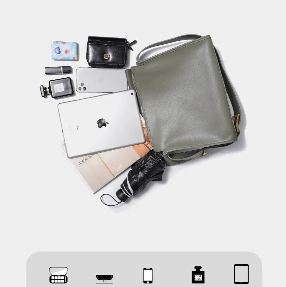 Bolsa Tiracolo Couro Legítimo Naomi