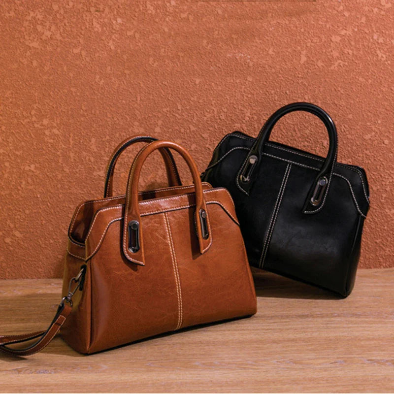 Bolsa em Couro Legítimo - Taísla