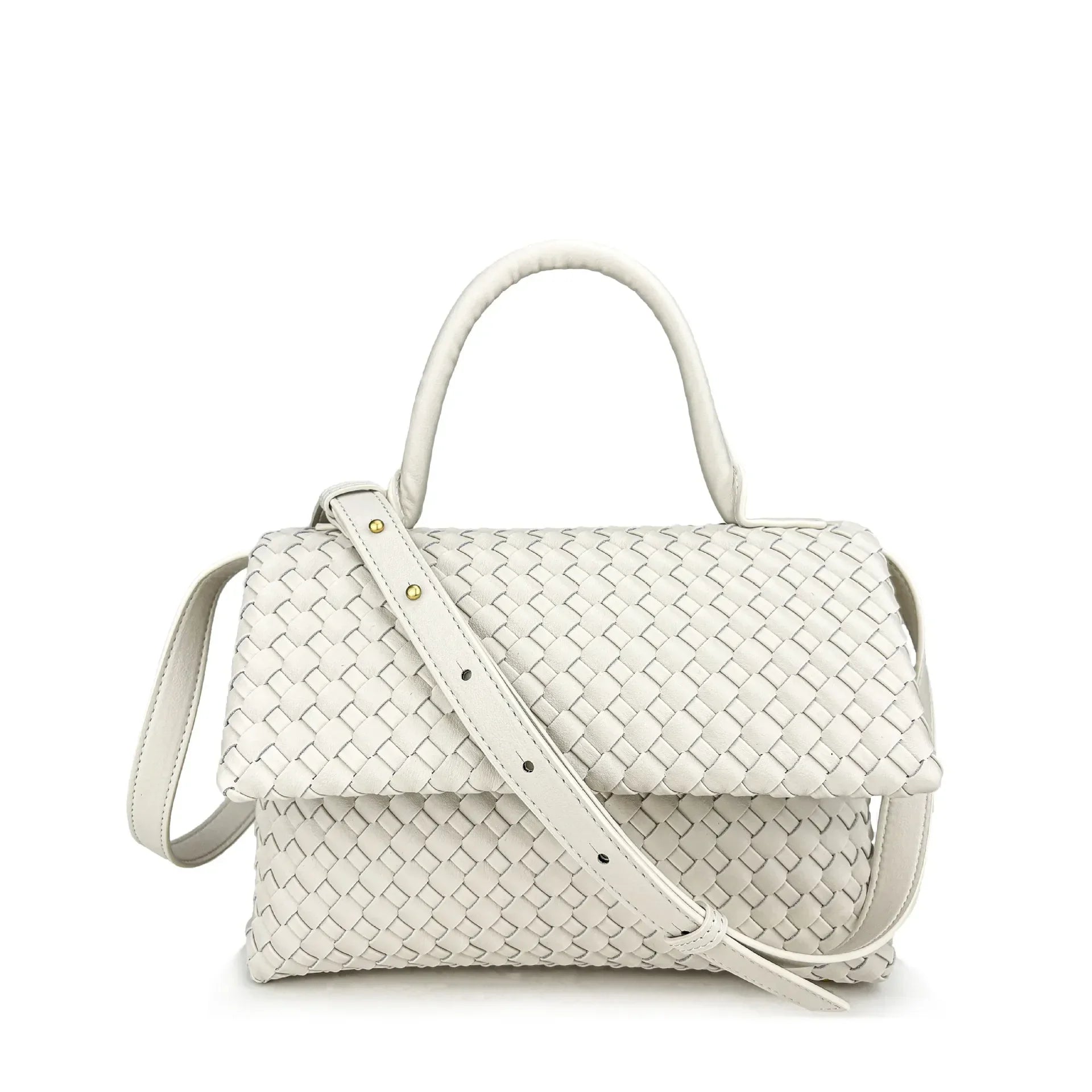 Bolsa Trançada Couro Legítimo Débora