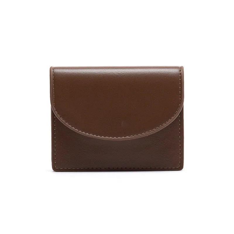 Carteira Feminina Compacta em Couro Modern Slim - LuxoCouer