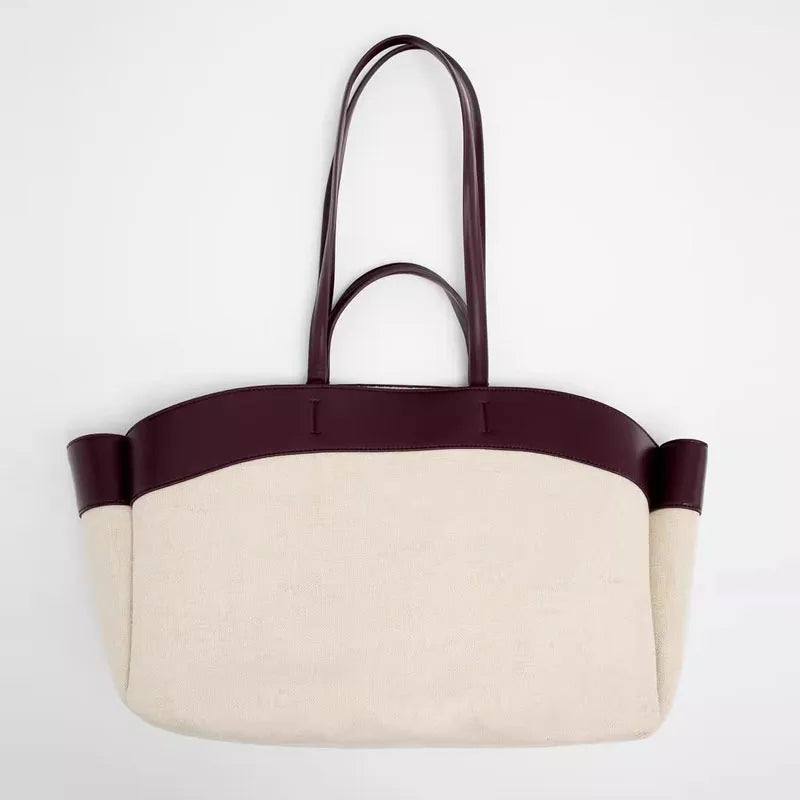 Bolsa Tote Canva Violeta