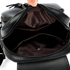 Mochila Feminina em Couro Legítimo - Quiss