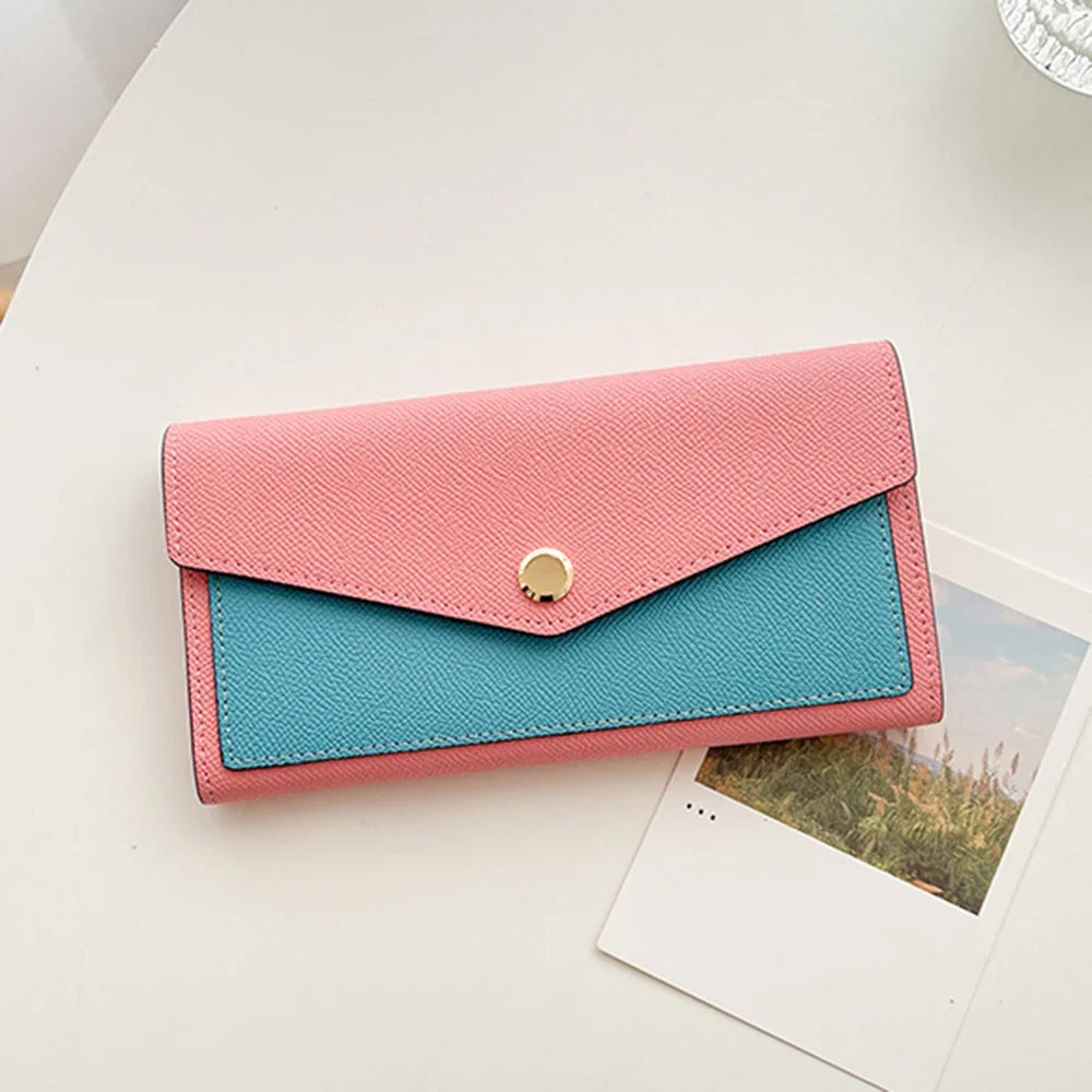 Carteira Feminina Envelope em Couro Legítimo - Prestige