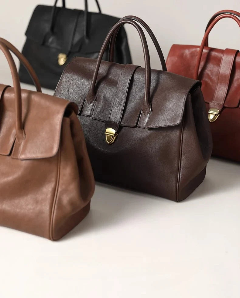 Bolsa Tote Couro Legítimo Gabrielle