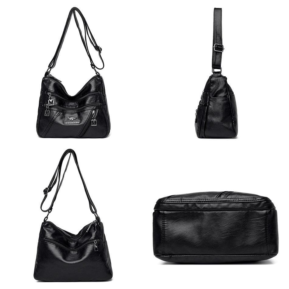 Bolsa Feminina em Couro Legítimo - Maria - LuxoCouer