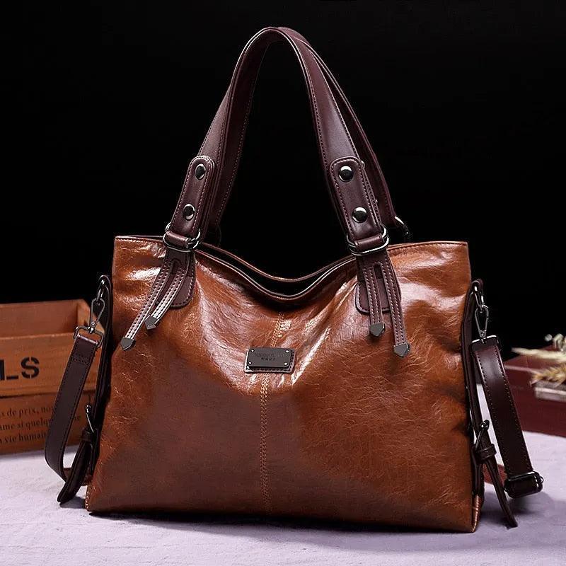Bolsa Feminina em Couro Legítimo - Olivia - LuxoCouer