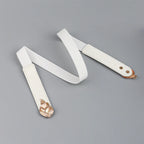 Cinto Feminino em Couro Legítimo com Elastico - Amour