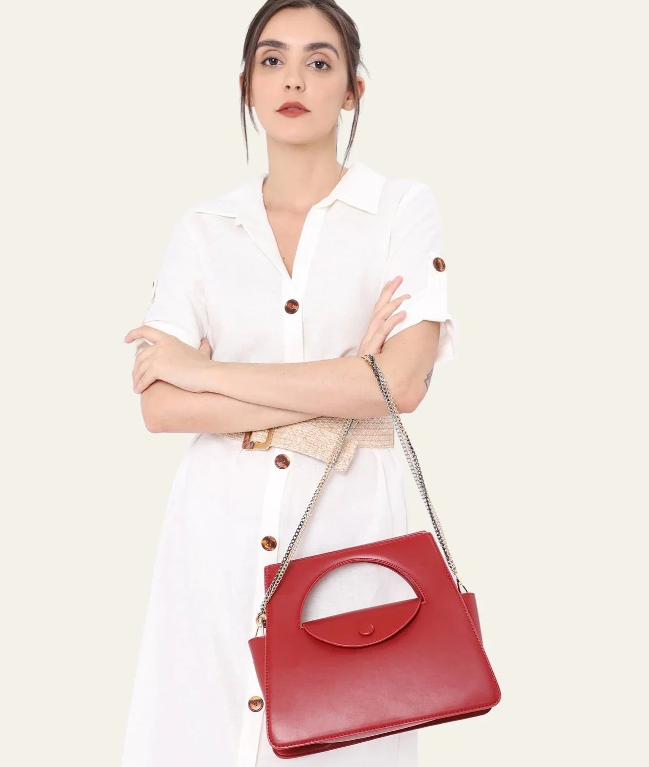 Bolsa Tiracolo Média Dominique