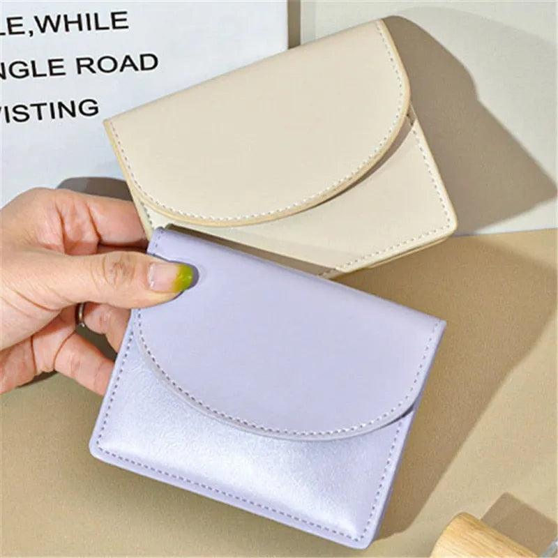 Carteira Feminina Compacta em Couro Modern Slim - LuxoCouer