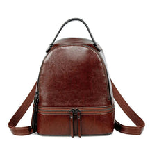 Mochila Feminina de Couro Legítimo - Sabine