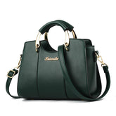 Bolsa Feminina de Couro Legítimo Transversal Luxuosa - Atena - LuxoCouer