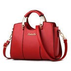 Bolsa Feminina de Couro Legítimo Transversal Luxuosa - Atena - LuxoCouer