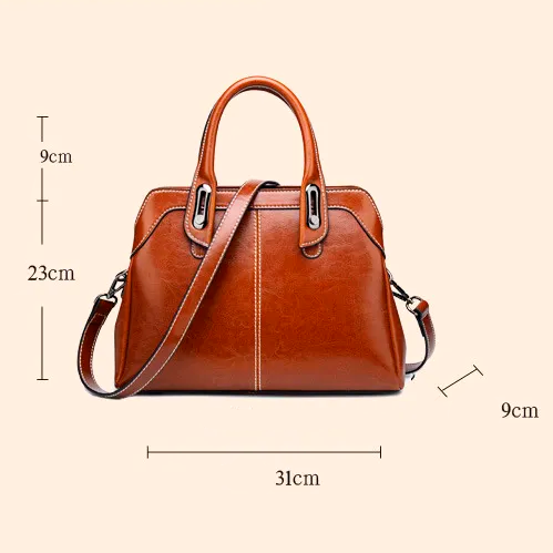 Bolsa em Couro Legítimo - Taísla