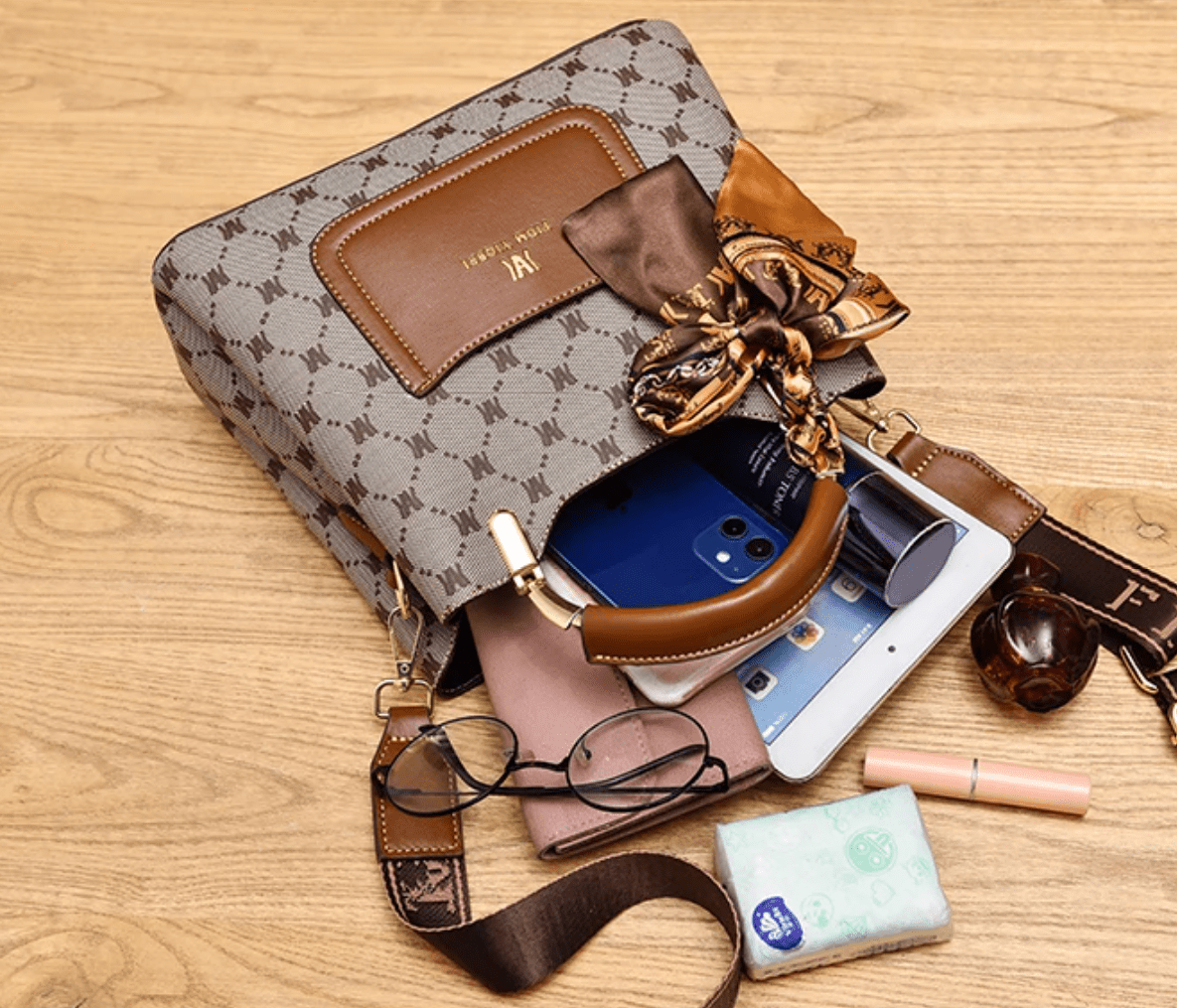 Bolsa em Couro Legítimo - Fianna