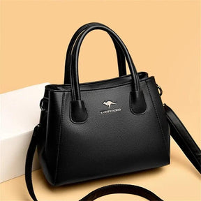 Bolsa Feminina de Couro Legítimo Transversal - Quality - LuxoCouer