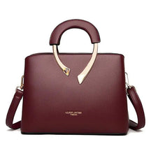 Bolsa Feminina de Couro Legítimo Transversal - Uiva - LuxoCouer
