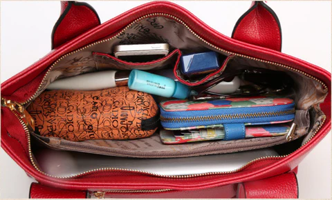 Bolsa em Couro Genuino Elara