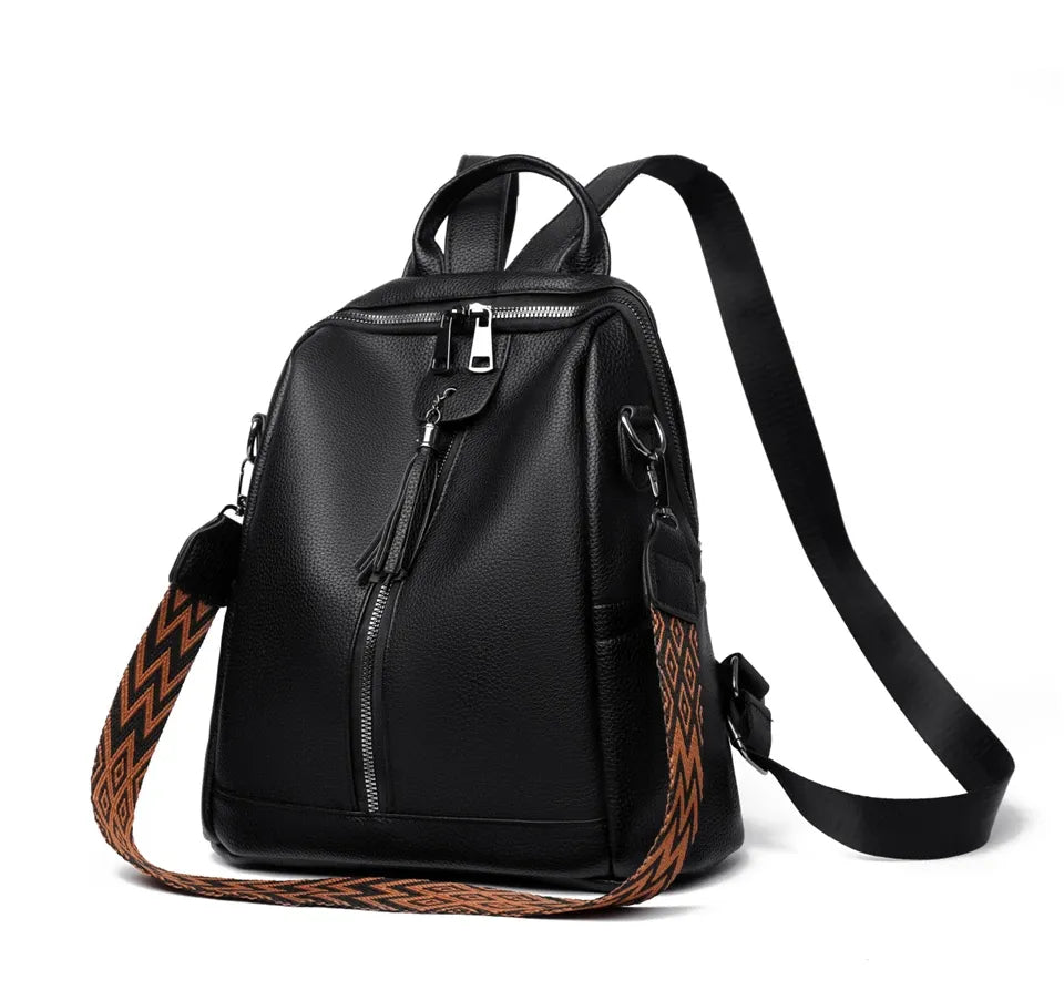 Mochila Feminina em Couro Legítimo - Aeris