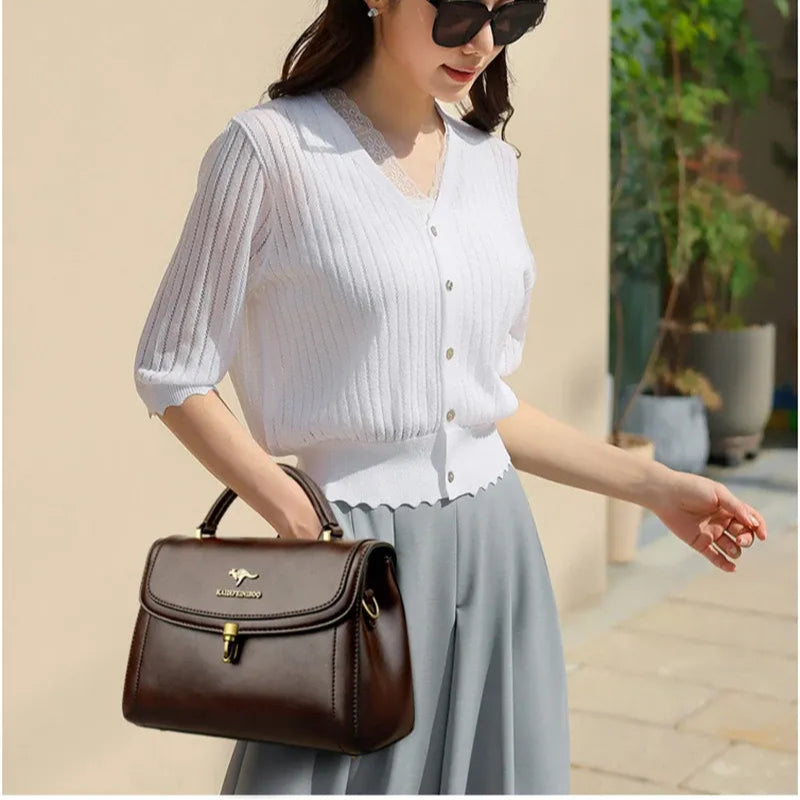 Bolsa em Couro Legítimo - Venis