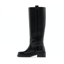 Bota Cano Alto Maelle Couro Legítimo