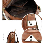 Mochila Feminina de Couro Legítimo - Serene