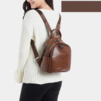 Mochila Feminina em Couro Legítimo - Miny