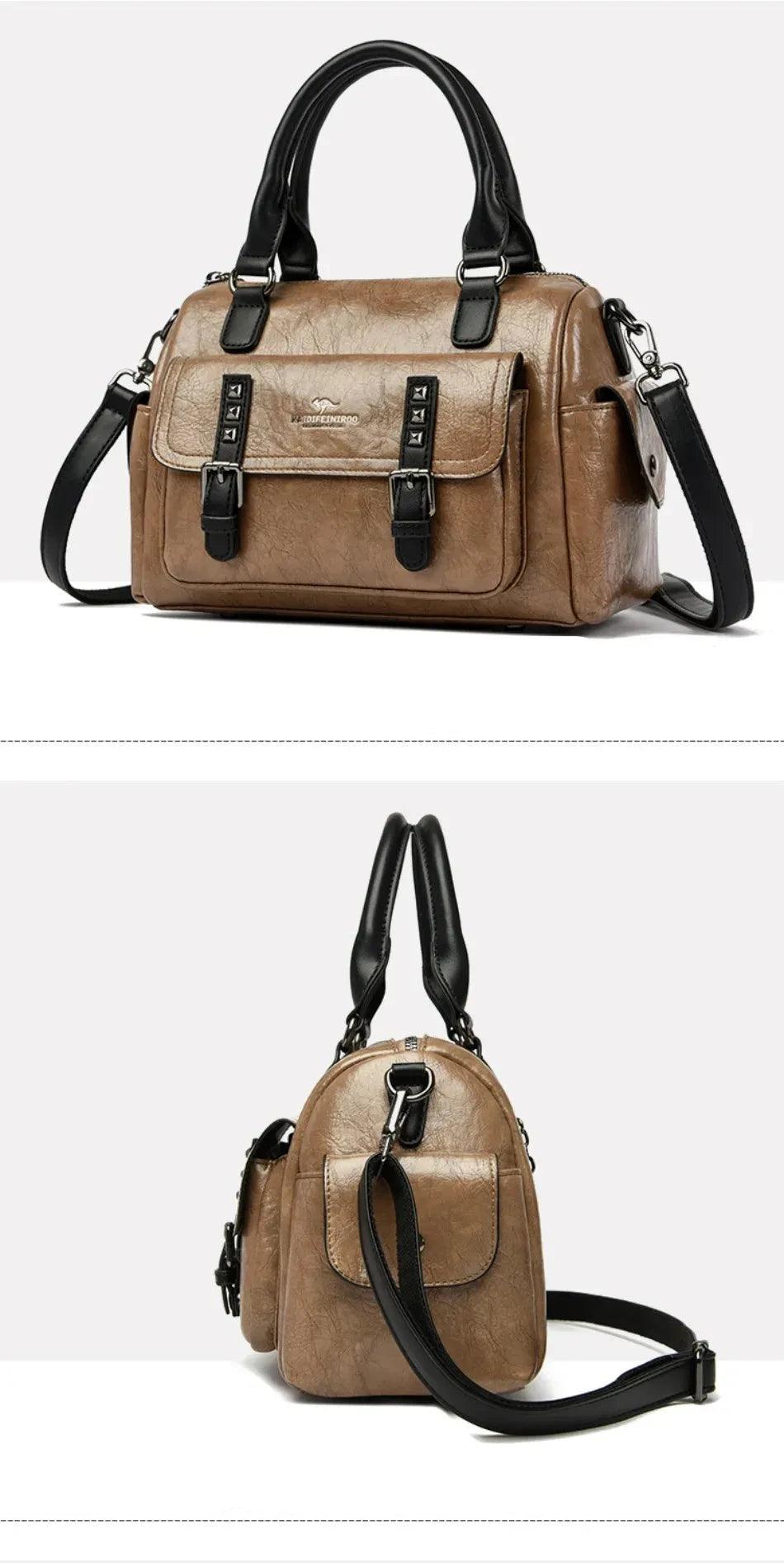 Bolsa em Couro Legítimo - Diva