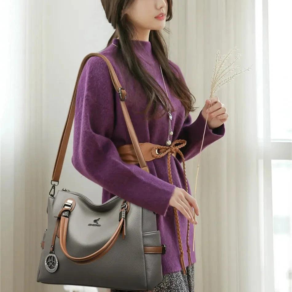 Bolsa em Couro Legítimo - Helena