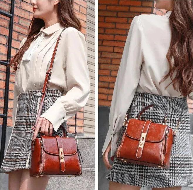 Bolsa em Couro Legítimo - Nina