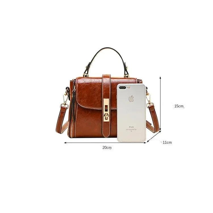 Bolsa em Couro Legítimo - Nina