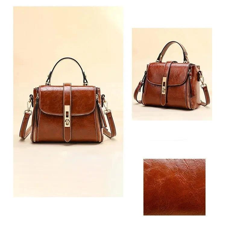 Bolsa em Couro Legítimo - Nina