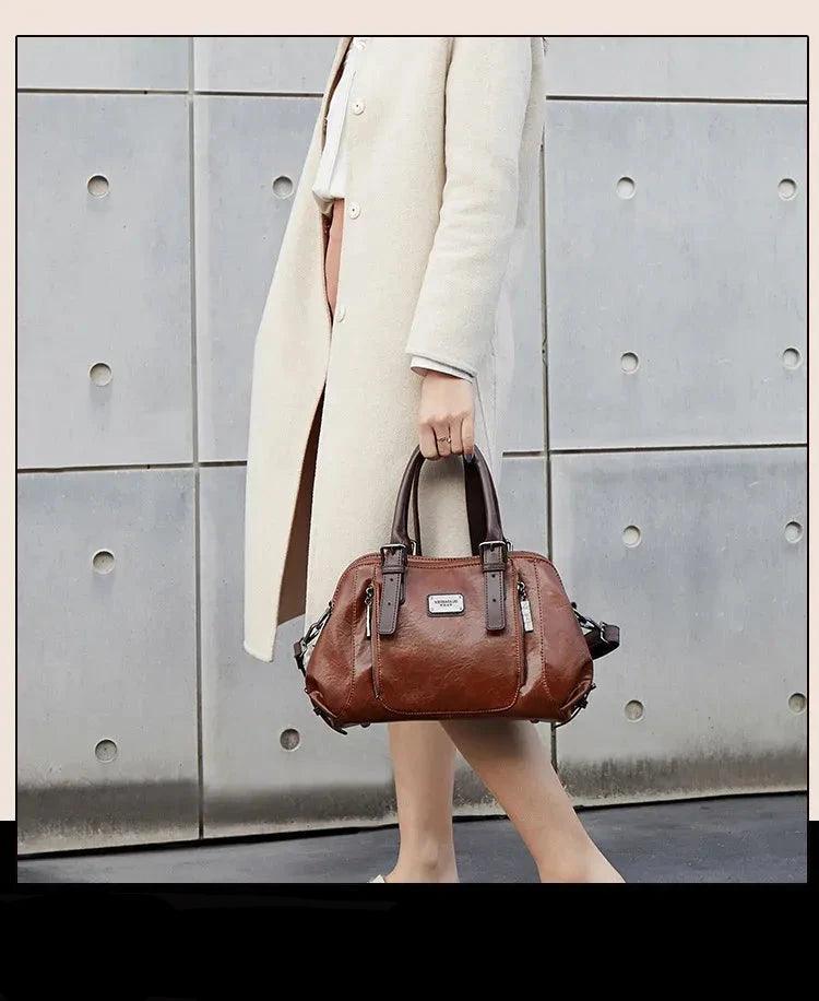 Bolsa em Couro Legítimo - Alice