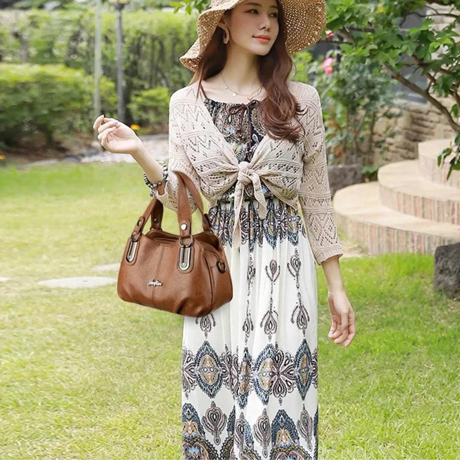 Bolsa em Couro Legítimo - Bianca