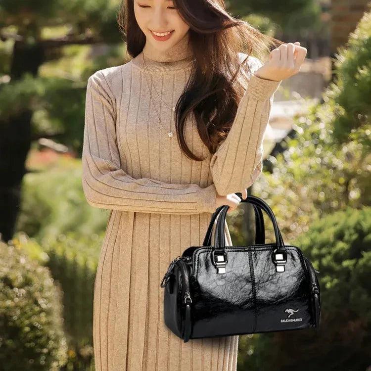 Bolsa em Couro Legítimo - Jade