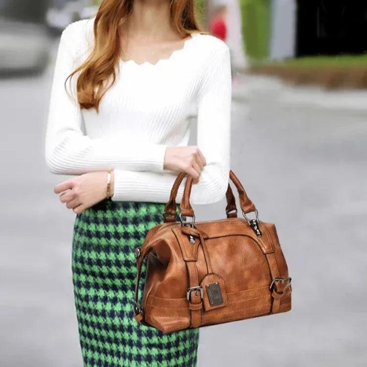 Bolsa em Couro Legítimo - Rafaela