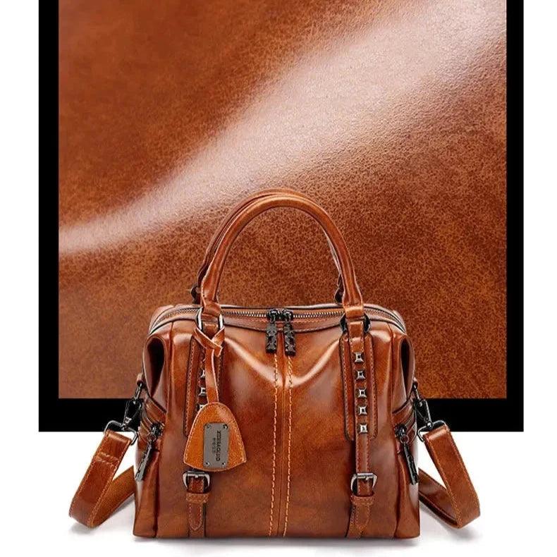 Bolsa em Couro Legítimo - Lia