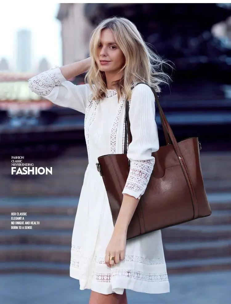 Bolsa em Couro Legítimo - Glamour