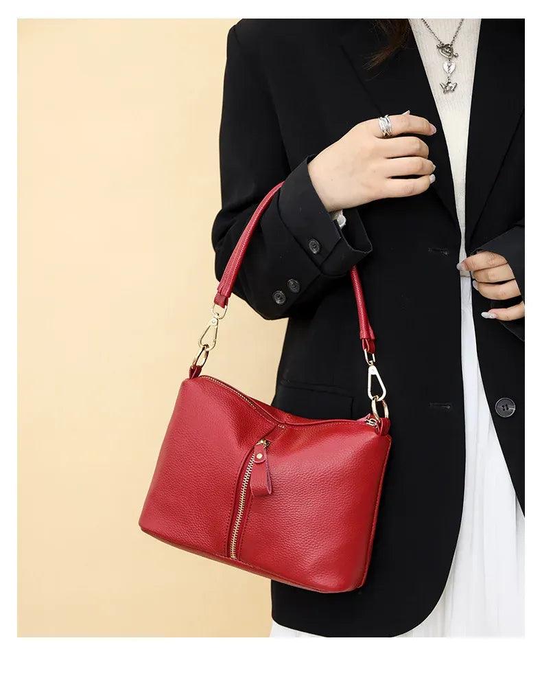 Bolsa em Couro Legítimo - Tatiana