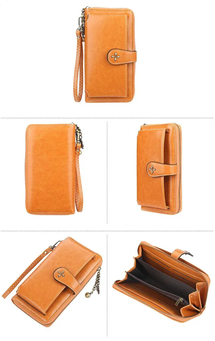 Carteira Feminina em Couro Legítimo - Renata