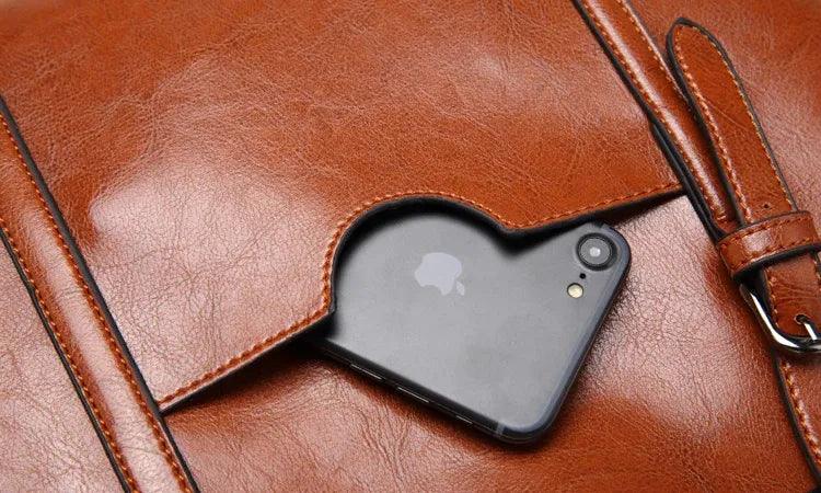 Bolsa em Couro Legítimo- Mother