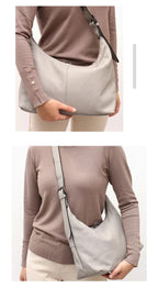 Bolsa Tipo Carteiro em Couro Legítimo - Agatha