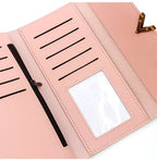 Carteira Feminino em Camurça- Célinea