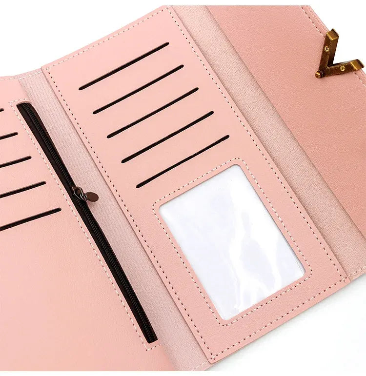 Carteira Feminino em Camurça- Célinea